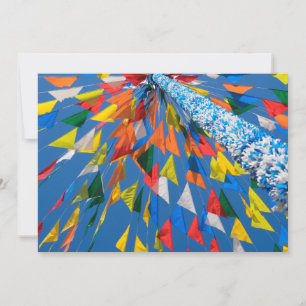 Flag-Dekoration Karte