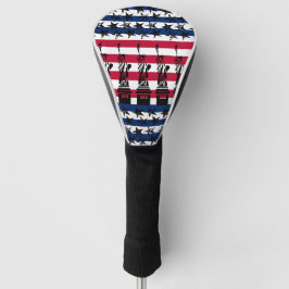 Flag der Freiheit der amerikanischen Lady Liberty Golf Headcover