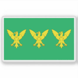 Flag der Grafschaft Caernarfonshire, Wales Aufkleber