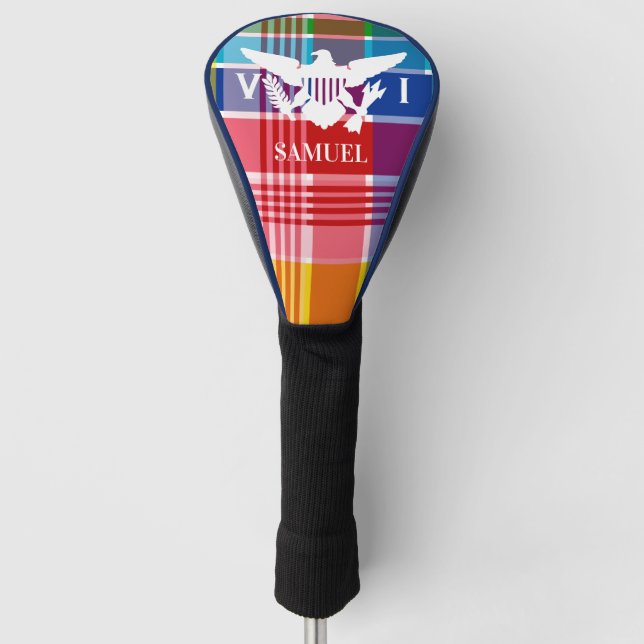 Flag der Jungfrau, Madras Golf Golf Headcover (Vorderseite)