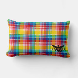 Flag der Jungfrau (Schwarz), Madras Lendenkissen