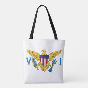 Flag der Patriotischen Amerikanischen Jungfrau Tasche