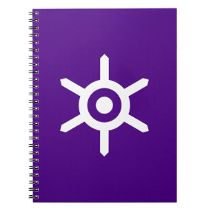 Flag der Präfektur Tokio, Japan-Notebook Notizblock