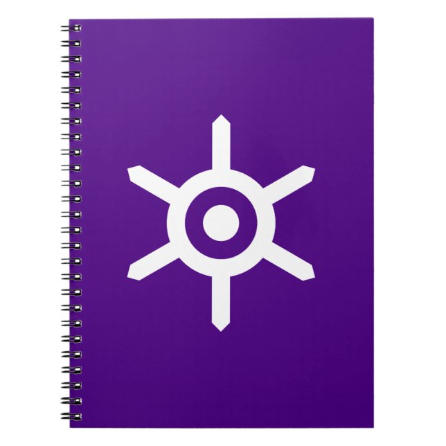 Flag der Präfektur Tokio, Japan-Notebook Notizblock (Vorderseite)