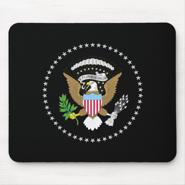 Flag der Präsidenten der USA Mousepad (Vorne)