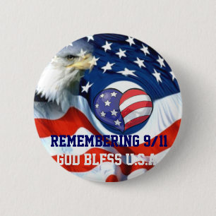 Flag der Staaten, 9/11_ Button
