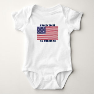 Flag der Staaten Baby Strampler