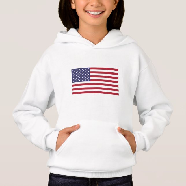 Flag der Staaten Hoodie (Vorderseite)