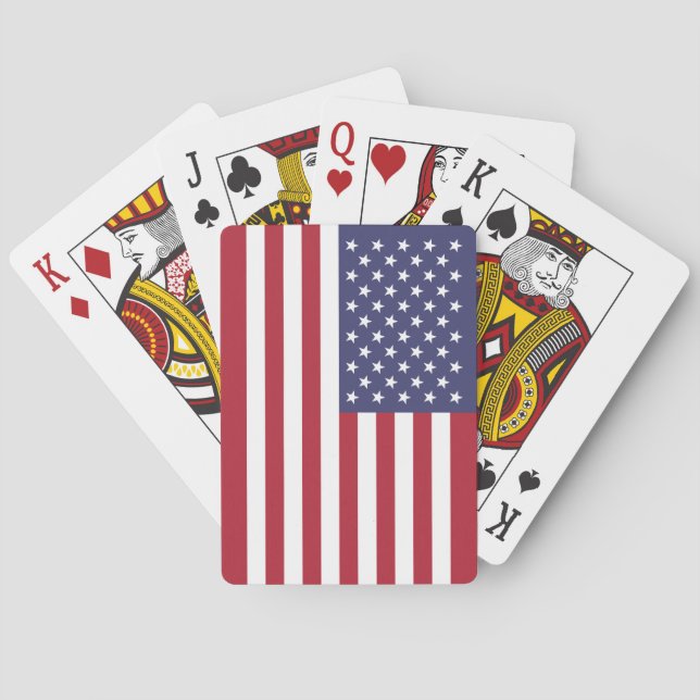 Flag der Staaten Spielkarten (Rückseite)
