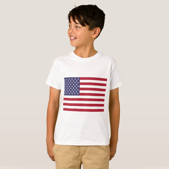 Flag der Staaten T-Shirt (Vorne ganz)