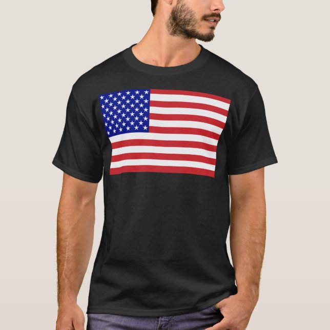 Flag der Staaten T-Shirt (Vorderseite)