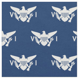 Flag der U.S. Jungfrau Islands (Small) Navy Blue & Stoff