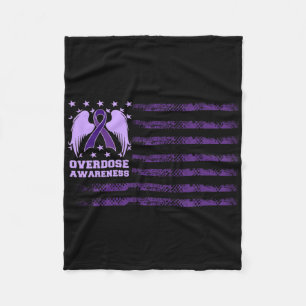 Flag der Überdosierung des Flachbildschirms 1 Fleecedecke