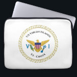 Flag der US-Jungfrau-Inseln USVI St. Croix VI Laptopschutzhülle<br><div class="desc">Die US Jungfrau Islands Flag USVI St. Croix VI Laptop Sleeve ist ein großartiger Weg, um die schöne Fahne der US Jungfrau Islands täglich zu genießen oder als Geschenk zu geben. Die Flagge der Jungfrau der Vereinten Staaten wurde am 17. Mai 1921 adoptiert. Dieses Design repräsentiert die US Jungfrau Islands...</div>