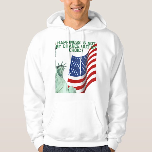 Flag design great T-Shirt Hoodie (Vorderseite)