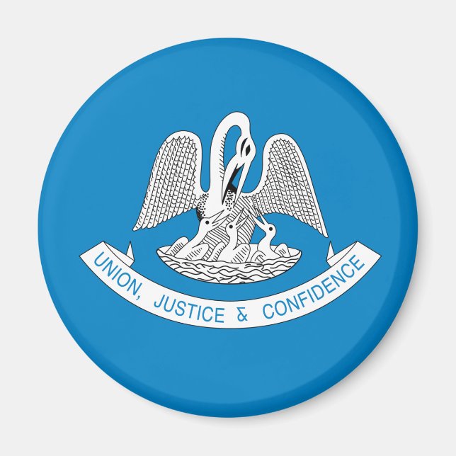 Flag-Design LOUISIANA - Magnet (Vorne)