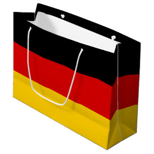 Flag Deutschland Schwarz Rot Gold Patriotische Far Große Geschenktüte
