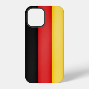 Flag Deutschland Schwarz Rot Gold Patriotische Far iPhone 12 Hülle