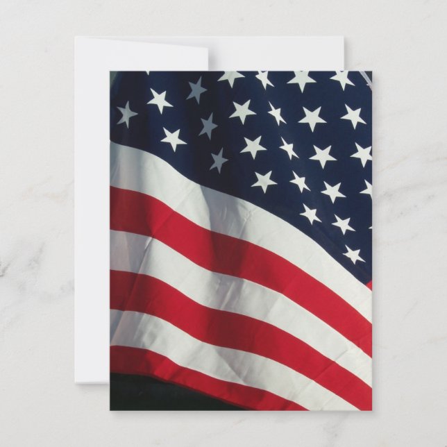 Flag-Einladung Einladung (Vorderseite)