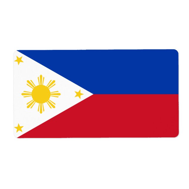 Flag Filipino Flag Philippinen (Vorne)