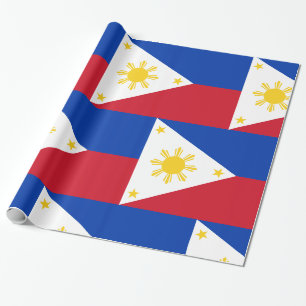 Flag Filipino Flag Philippinen Geschenkpapier