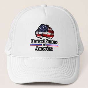 Flag Flag des amerikanischen Stolzes der Vereinigt Truckerkappe