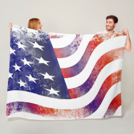 Flag Fleece Blanket