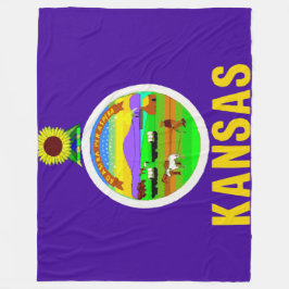 Flag Fleece Blanket
