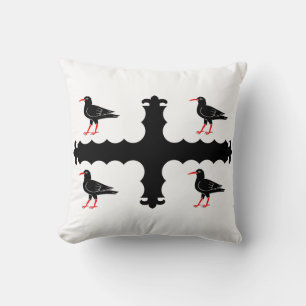 Flag Flintshire Throw Kissen