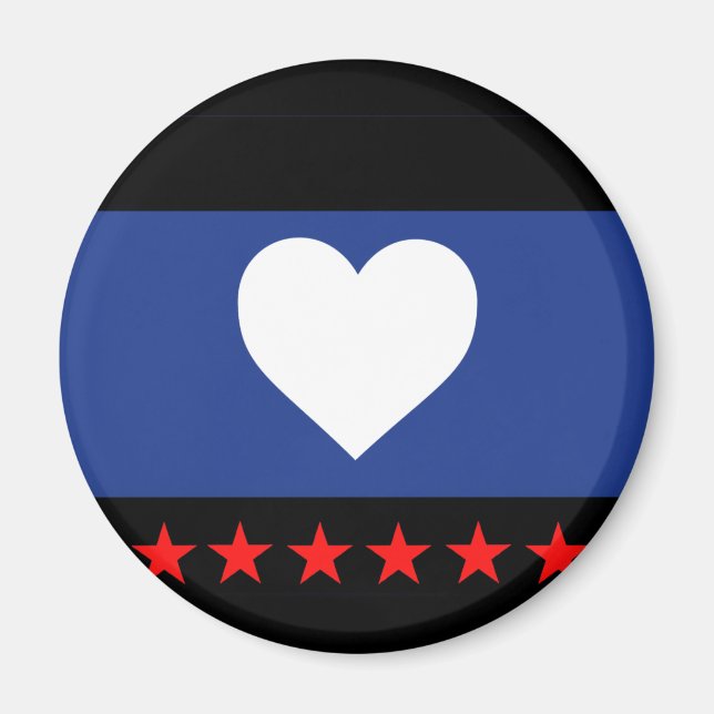 Flag "Foot Pride" Magnet (Vorne)