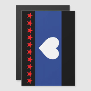 Flag "Foot Pride" Magneteinladung