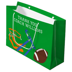 Flag Football Coach Player Personalisiert Große Geschenktüte