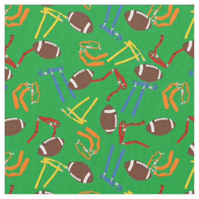 Flag Football Gemustert Stoff (Nahaufnahme)