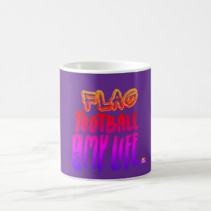 Flag Football Ist Mein Leben Kaffeetasse