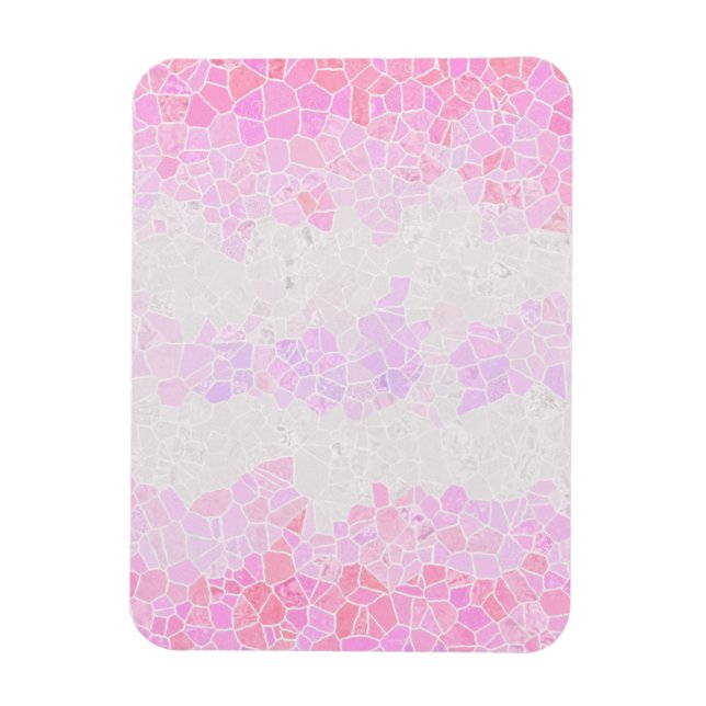 Flag Funky Boho Abstrakt Mosaik Pomosexuelle Magnet (Vertikal)