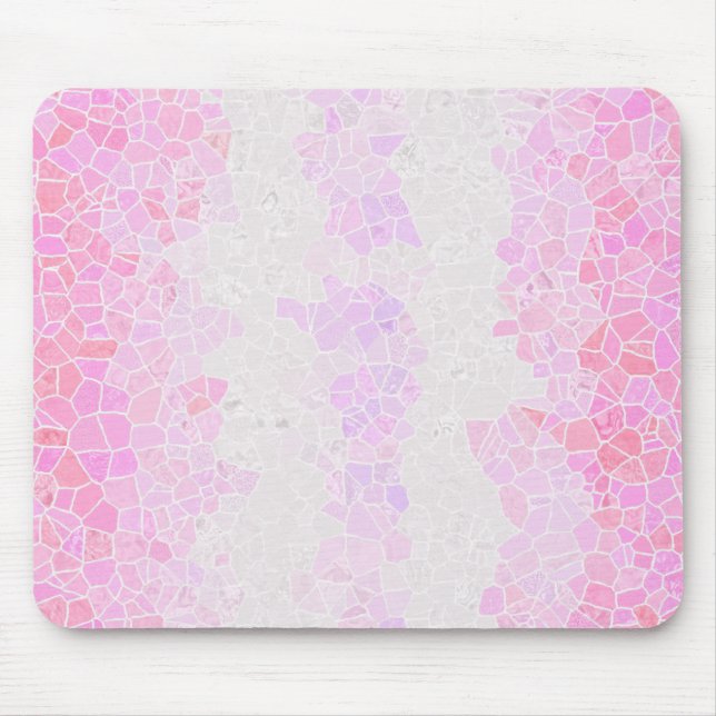 Flag Funky Boho Abstrakt Mosaik Pomosexuelle Mousepad (Vorne)