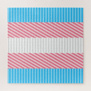 Flag "Funky Boho Stripe Abstrakt Transgender Pride