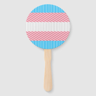 Flag "Funky Boho Stripe Abstrakt Transgender Pride Fächer