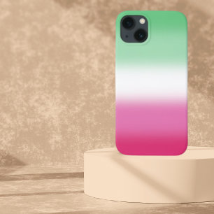 Flag für abrosexuellen Stolz mit Name/Monogramm Case-Mate iPhone Hülle