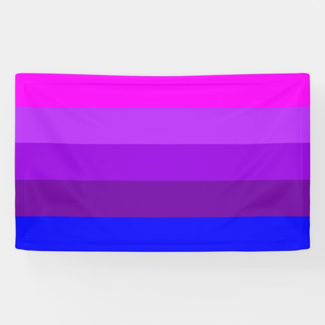 Flag für alternative Transgender-Priese Banner (Horizontal)