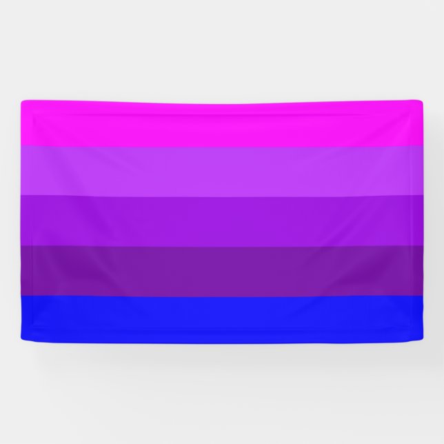 Flag für alternative Transgender-Priese Banner (Horizontal)