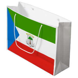 Flag für äquatoriale Guinea Große Geschenktüte