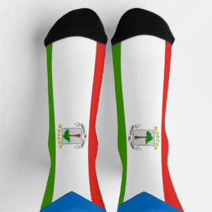 Flag für äquatoriale Guinea Socken