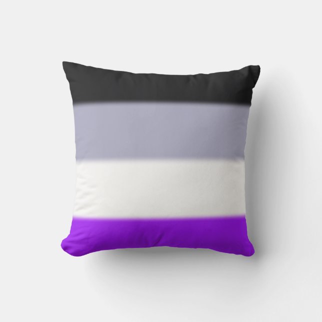Flag für asexuelle Priese Kissen (Vorderseite)