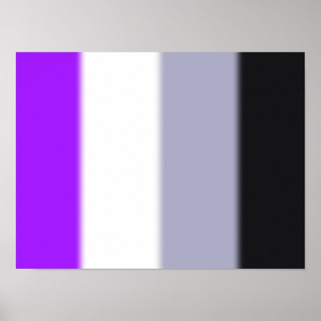 Flag für asexuelle Priese Poster (Vorne)