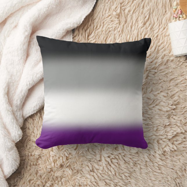 Flag für den asexuellen Stolz - farbenfrohe ACE-Ma Kissen (Decke)