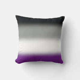 Flag für den asexuellen Stolz - farbenfrohe ACE-Ma Kissen