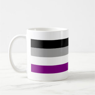 Flag für den asexuellen Stolz Kaffeetasse