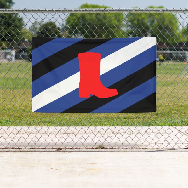 Flag für den Boot-Pride Banner (Insitu)