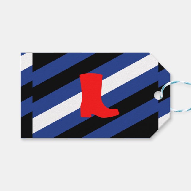 Flag für den Boot-Pride Geschenkanhänger (Vorderseite (Horizontal))